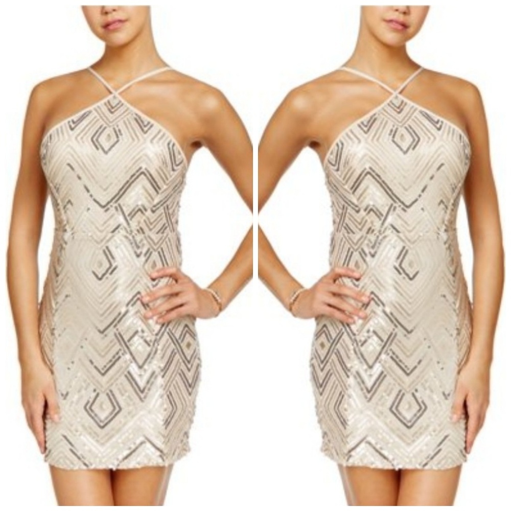 ⭐️⭐️⭐️⭐️⭐️ CRYSTAL DOLL MINI COCKTAIL DRESS, size 8